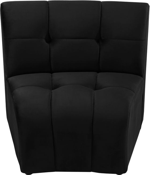 Meridian Furniture Limitless Black Velvet Modular Chair-3