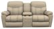 La-Z-Boy® Morrison Porcelain Manual Reclining Loveseat with Console-1