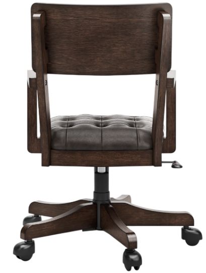 Signature Design by Ashley® Breckington Dark Brown Home Office Desk Chair-3