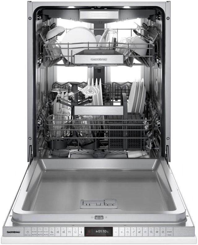 Gaggenau 400 Series 24" Panel Ready Top Control Built In Dishwasher-0