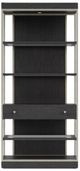 Riverside Furniture Millie Glazed Mocha Etagere-1