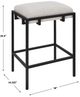 Uttermost® Paradox Black/White Counter Stool-2