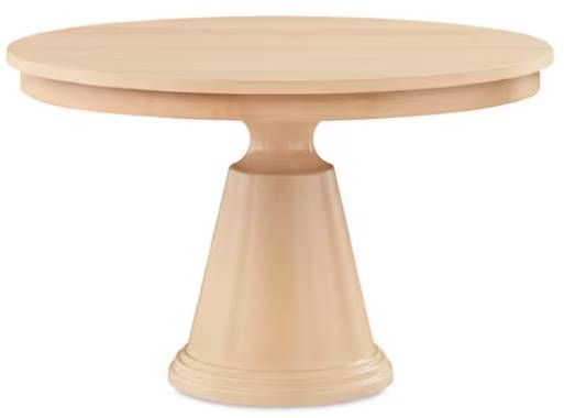 Bassett® Furniture BenchMade Origins Nichols Natural Round Dining Table with Leaf-0