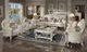 ACME Furniture Vendome Antique Pearl/Champagne Oversized Sofa with Pillows-2