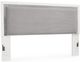 Signature Design by Ashley® Maeling Gray/White King Upholstered Panel Headboard-0