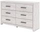 Signature Design by Ashley® Cayboni Whitewash Dresser-4
