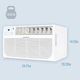 Keystone 12000-BTU 550-sq ft 115-Volt White Through-the-Wall Air Conditioner-1