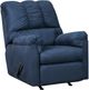 Signature Design by Ashley® Darcy Blue Rocker Recliner-0