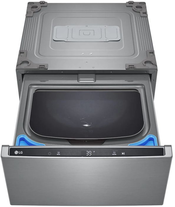 LG SideKick™ 1.0 Cu. Ft. Graphite Steel Pedestal Washer-4
