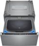 LG SideKick™ 1.0 Cu. Ft. Graphite Steel Pedestal Washer-3