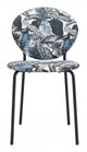 Zuo® Clyde Leaf Print/Black Dining Chair-2