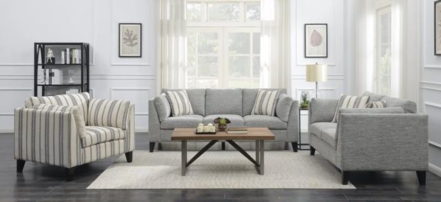 Emerald Home Elsbury Gray Loveseat-1