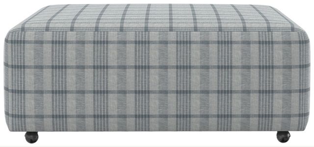 Catnapper Chappy Chambray Castered Cocktail Ottoman-3
