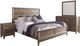 Liberty Furniture Ridgecrest 4-Piece Cobblestone California King Bedroom Set-0