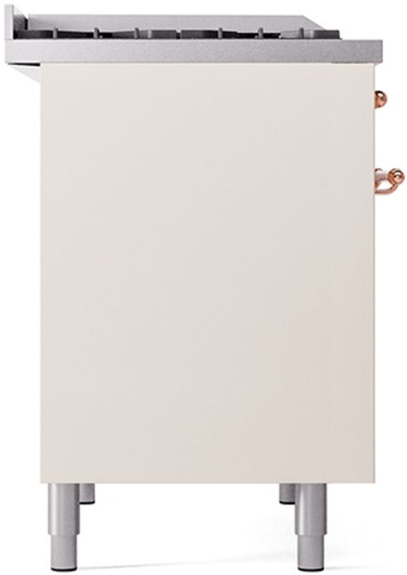 Ilve® Nostalgie II Series 40" Antique White Pro Style Dual Fuel Range-3