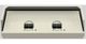 Vent-A-Hood® Designer Series 66" Biscuit Wall Mounted Range Hood-3