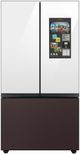 Samsung Bespoke 18" White Glass French Door Refrigerator Top Panel-4