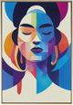 Stylecraft Colorful Portrait Wall Art-0