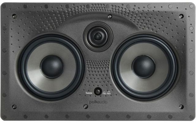 Polk Audio® Vanishing® Series 5.25" White In-Wall Center Channel Speaker-0