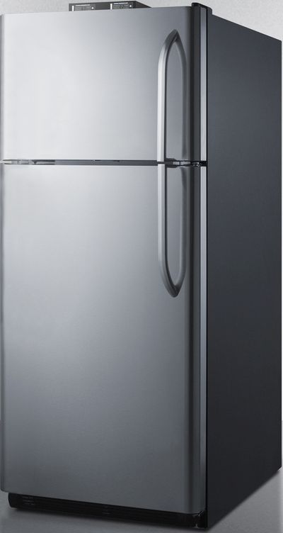 Summit® 30 in. 18.0 Cu. Ft. Stainless Steel Top Freezer Refrigerator-1