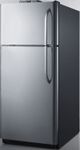 Summit® 30 in. 18.0 Cu. Ft. Stainless Steel Top Freezer Refrigerator-1