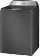 GE Profile™ Diamond Gray Top Load Washer & Gas Dryer Laundry Pair-5
