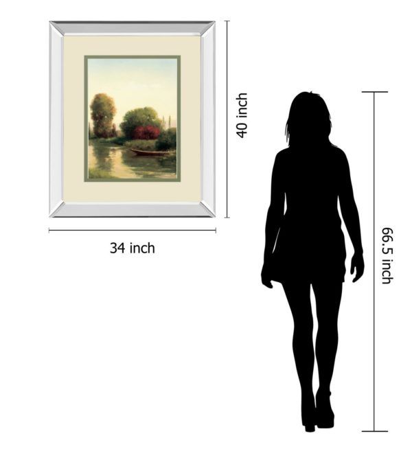 Classy Art By the Riverside by Udell Wall Art-2