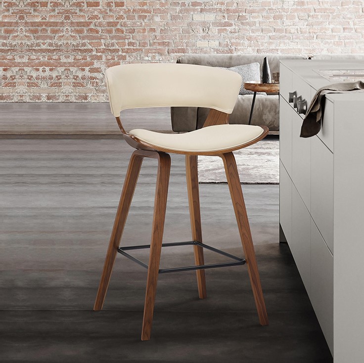 Armen Living Jagger Counter Stool - Thumbnail 2