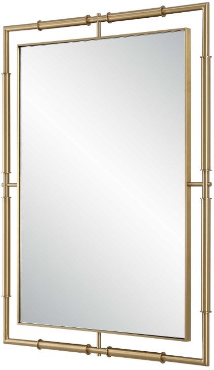 Uttermost® It's All Connected Brass Mirror-4