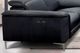 Furniture of America® Ascona Black Power Reclining Loveseat-2