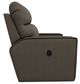 La-Z-Boy® Maddox Chocolate Manual Reclining Chair and a Half-2