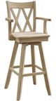 John Thomas Furniture® Customizable Select 30" Double XX Swivel Bar Stool-0