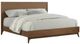 Liberty Furniture Century Modern Satin Walnut King Platform Bed-0
