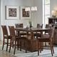 Jofran Inc. Cannon Valley Brown High/Low Counter Dining Table-1