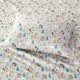 Olliix by True North by Sleep Philosophy Multi Forest Animals Queen Cozy 100% Cotton Flannel Printed Sheet Set-2