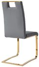 Mazin Furniture Althea Gold/Grey Side Chair-3