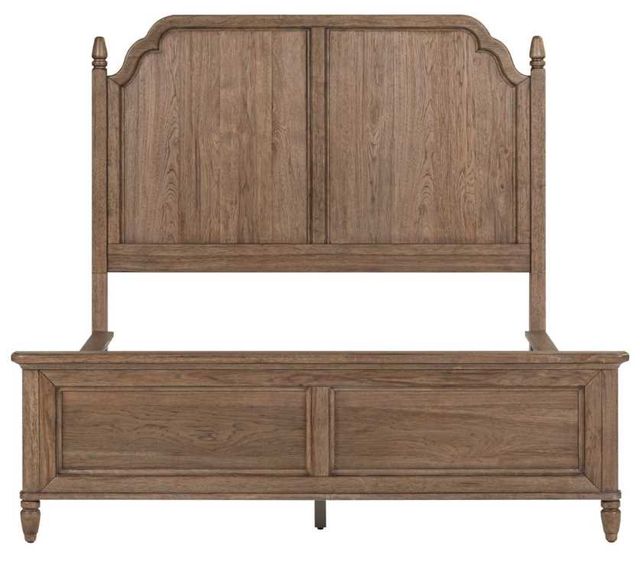Liberty Furniture Hickory Grove Heirloom Brown Queen Panel Bed-2