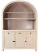 Sunny Designs™ Liz Bergen Oak Wine and Coffee Bar-1