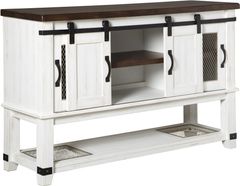 Signature Design by Ashley® Valebeck Brown/White Dining Room Server