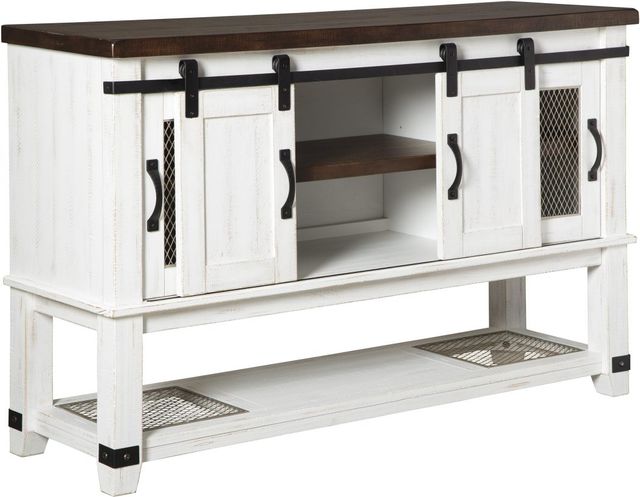 Signature Design by Ashley® Valebeck Brown/White Dining Room Server-1