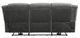 Homelegance® Brennen Charcoal Double Power Reclining Sofa-3