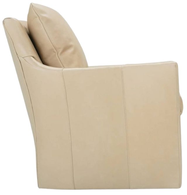 Rowe® Customizable Ingrid Leather Swivel Glider-2