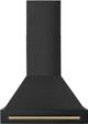 ZLINE Autograph Edition 30" Black Stainless Steel Wall Mounted Range Hood-0