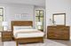 Artisan & Post by Vaughan-Bassett Crafted Cherry by Ben & Erin Napier Medium Cherry King Terrace Panel Bed-2