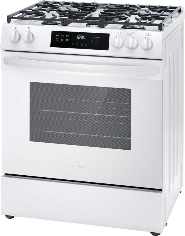 Frigidaire® 30" White Slide In Gas Range-2