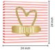 Classy Living Piece Believe in Gold Heart Whimsy Wall Art-2