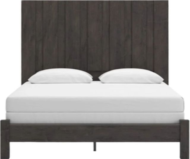 Signature Design by Ashley® Fraluna Charcoal King Panel Bed-3