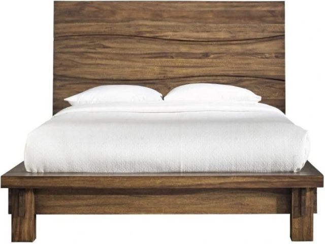 Modus Furniture Ocean Natural Sengon Full Platform Bed-2