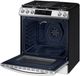 Samsung Bespoke 30" White Glass Slide In Gas Range-2