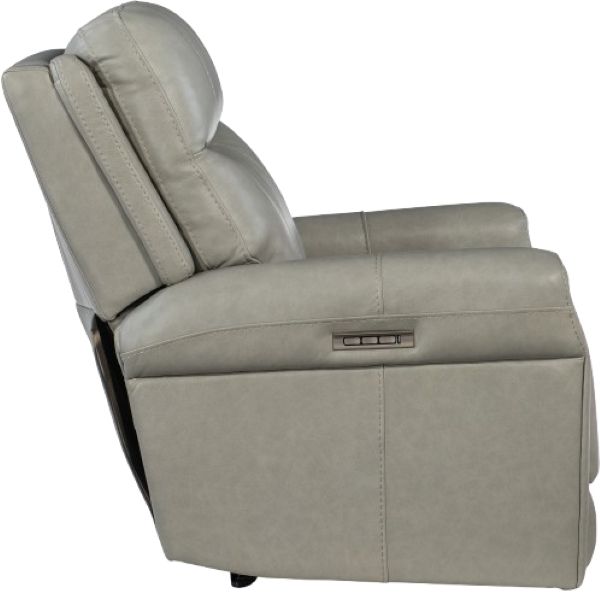 Hooker® Furniture RC Carroll Milton Fog Power Recliner with Power Headrest and Lumbar-2
